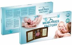 Zdjęcie Memories Factory potrójna ramka na odciski brązowy - Poddębice