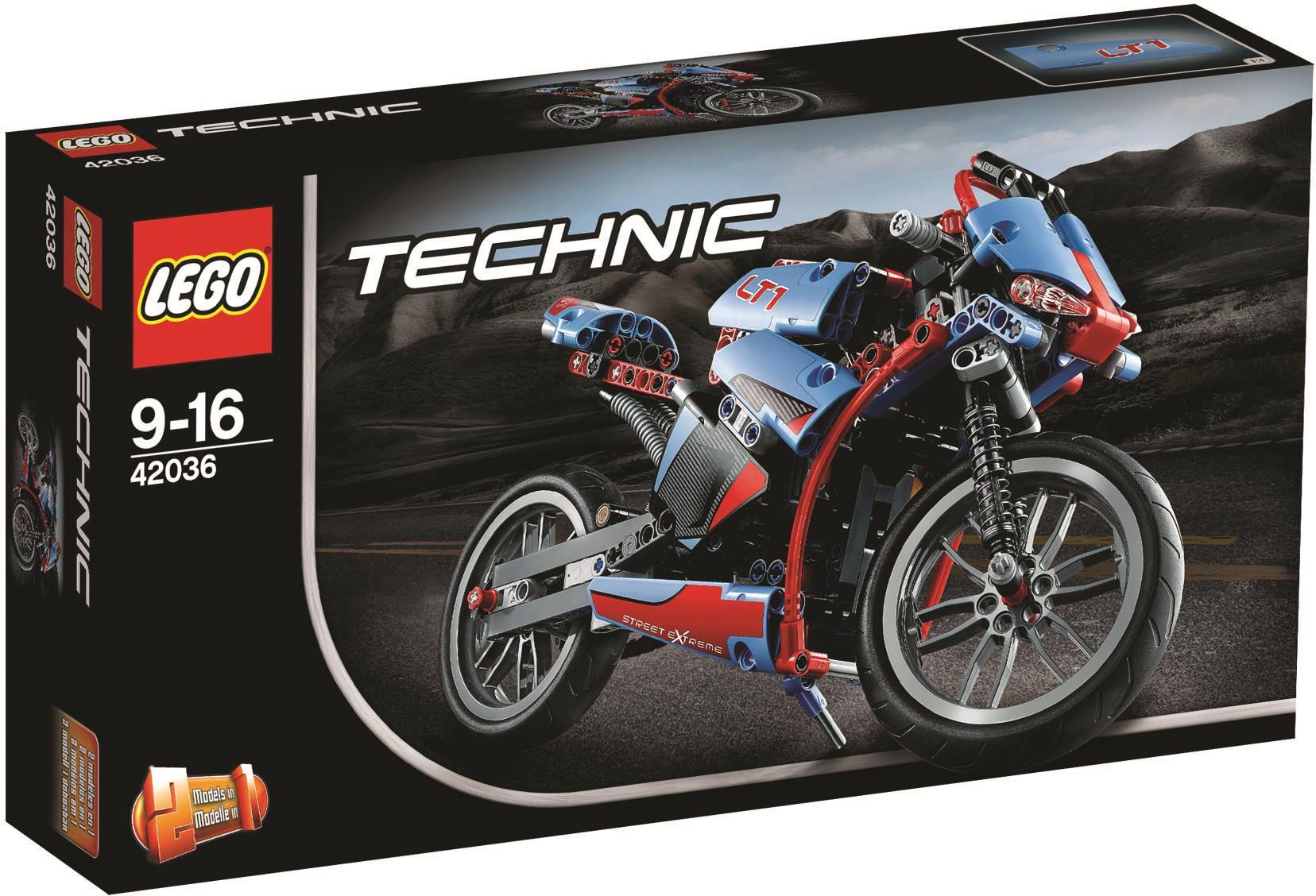 LEGO Technic 42036 Miejski motocykl - Ceny i opinie - Ceneo.pl