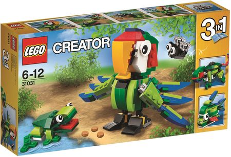 LEGO Creator 31031 Zwierzęta z lasu deszczowego
