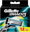Gillette Mach3 Ostrza Do Maszynki Do Golenia 12 szt.