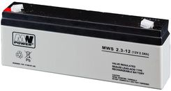 Zdjęcie MW Power Akumulator AGM MWS 2.3-12 12V 2.3Ah T1 - Pilawa