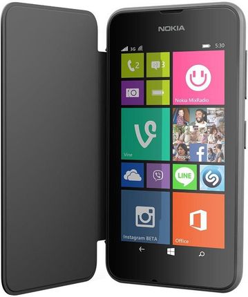 Nokia Flip Shell Do Lumia 530 Szare (CC-3087)