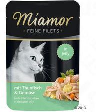 Miamor Feine Filets Tuńczyk Z Warzywami 6x100G