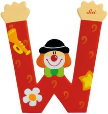 Zdjęcie Sevi Drewniana Literka Klaun W 81759 - Proszowice