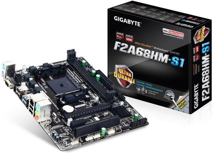 Gigabyte ga f2a68hm s1 подключение