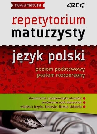 Repetytorium maturzysty 2022. Język polski. Poziom podstawowy i rozszerzony
