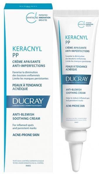 DUCRAY Keracnyl PP krem kojący przeciw niedoskonałościom 30ml