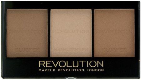 Makeup Revolution Ultra Brightening Light/Medium Zestaw do konturowania C04