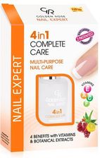 Golden Rose Nail Expert 4 in 1 COMPLETE CARE Odywka do paznokci 4 w 1 kompleksowa ochrona