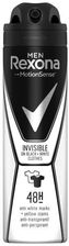 REXONA MEN SPRAY INVISIBLE BLACK&WHITE 150ml