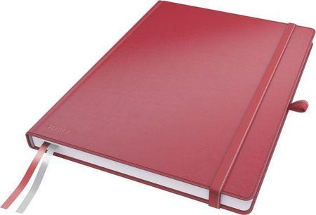 Leitz  Notatnik Complete A4 W Kratkę Czerwony