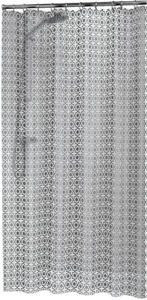 Zasłona prysznicowa Sealskin Hammam PEVA 180x200 cm srebrny (210861318)