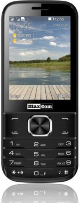 MaxCom MM237 Dual SIM Czarny - Opinie i ceny na Ceneo.pl