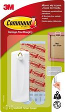3M Command Haczyk do ramek z uchwytem,1 haczyk + 2 duże paski 17040
