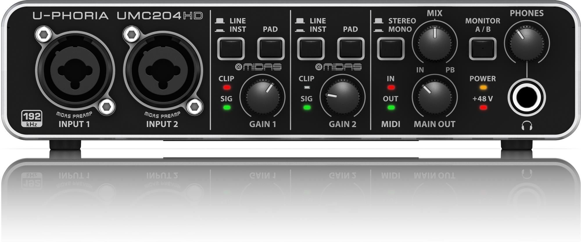 Behringer UMC204HD - zdjęcie 3 Behringer UMC204HD