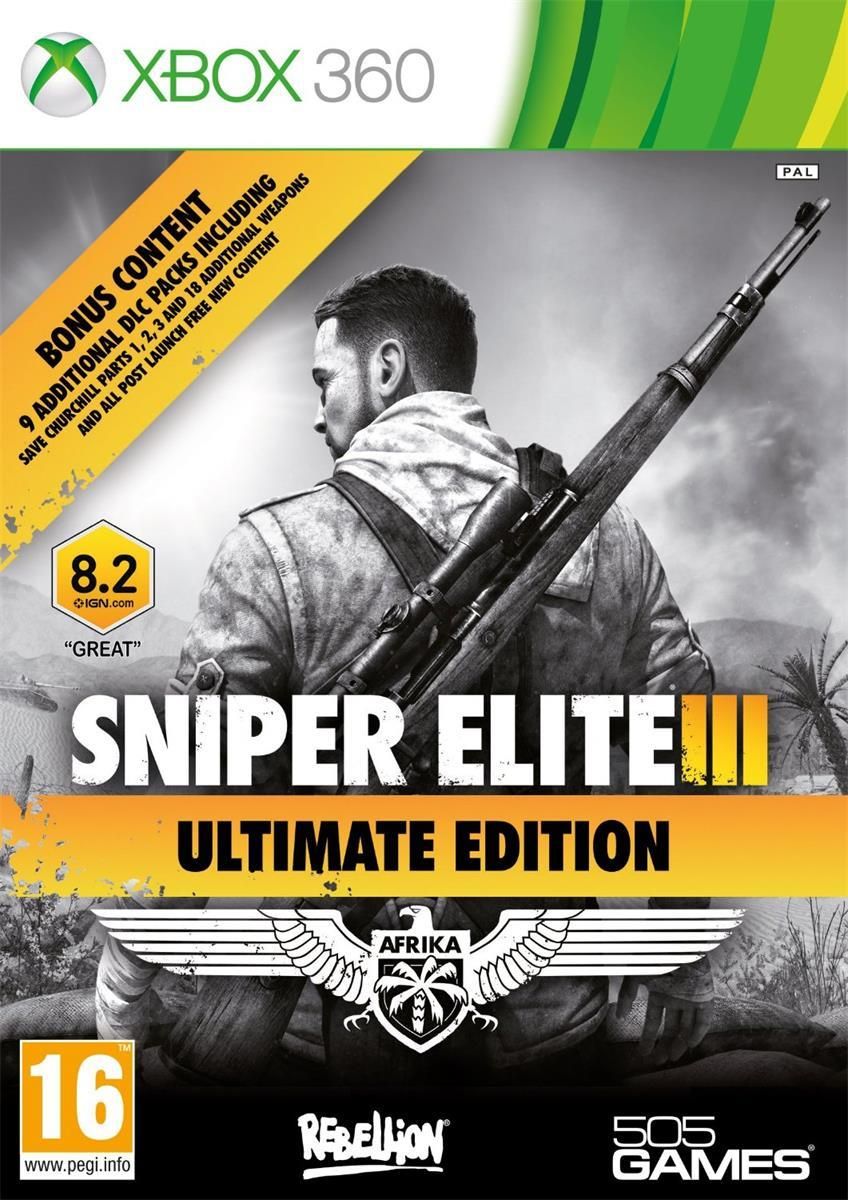 sniper elite v2 silver star edition xbox 360