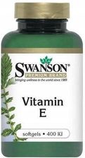 Zdjęcie Swanson Vitamin E 400mg 60 kaps. - Głuszyca