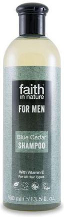 Faith In Nature Organiczny szampon niebieski cedr 400 ml 