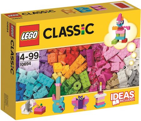 LEGO Classic 10694 Kreatywne budowanie LEGO w jasnych kolorach