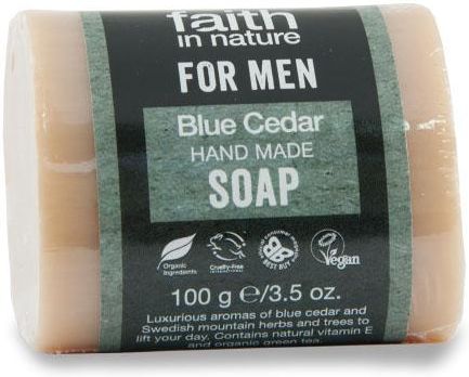 Faith In Nature Organiczne mydło niebieski cedr 100 g