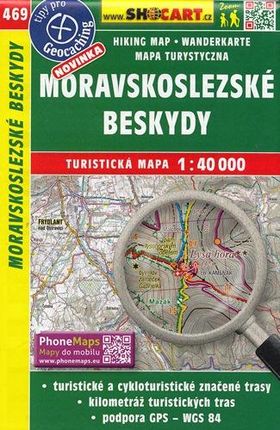 Moravskoslezské Beskydy, 1:40 000