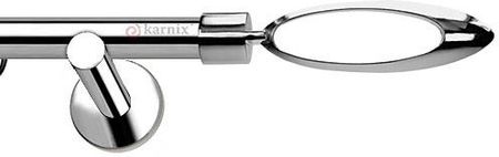 Karnix NEO pojedynczy 19mm Mirella INOX