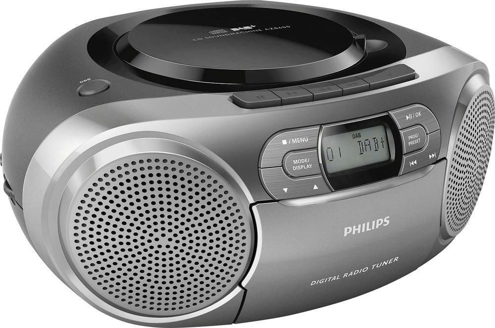 PHILIPS AZB600/12 SREBRNY - zdjęcie 2 PHILIPS AZB600/12 SREBRNY