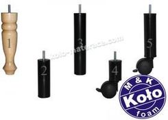 Zdjęcie Nóżki Nogi (1) toczona drewniana - Kraków