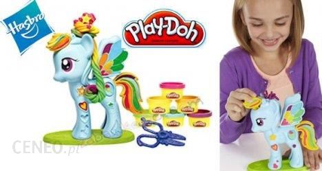 Hasbro Play Doh Salon Fryzjerski Rainbow Dash B0011 Ceny I Opinie Ceneo Pl