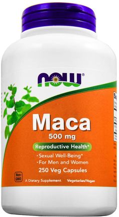 Kapsułki Now Foods Maca 500 mg 250 szt.