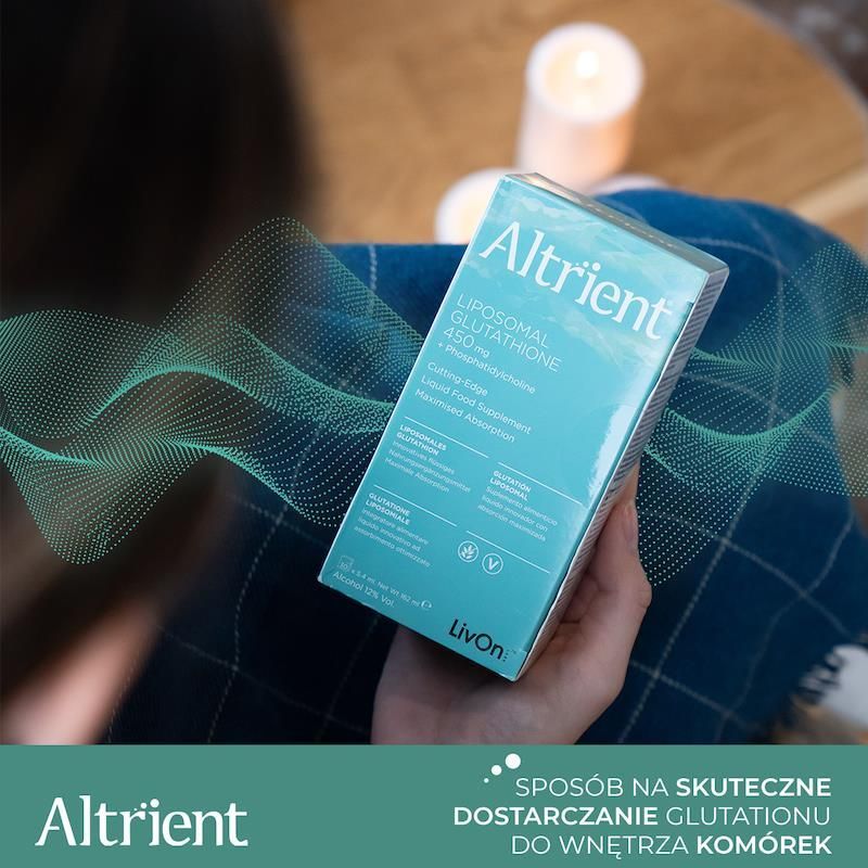 Altrient Liposomalny Glutation GSH 450mg 30 Saszetek - Opinie i ceny na  Ceneo.pl