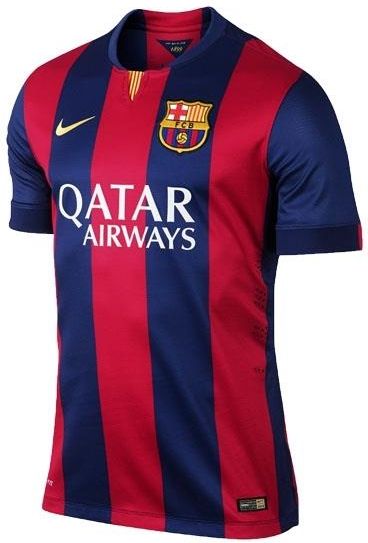 Messi Barcelona 2014 2015 TREBLE SEASON Jersey Shirt Camiseta M SKU#  610594-422