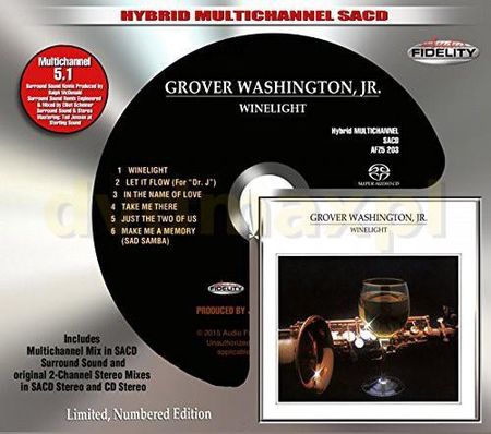 ジャズ CD Grover Washington, Jr. Winelight 43P20010 Elektra /00110 Grover Washington, Jr.-Winelight (Japan) | Winyl Market