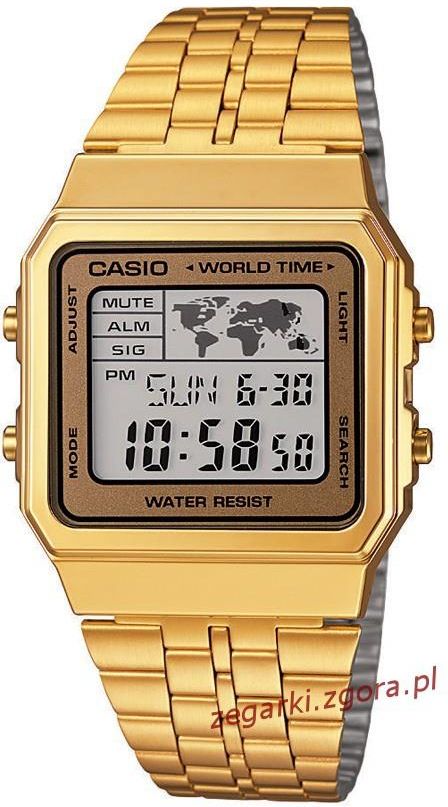 Casio RETRO A500WEGA 9EF Zegarki Męskie Ceny i opinie Zegarek CASIO Retro Sport A500WEGA 9EF
