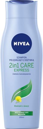 Nivea 2in1 Express Shampoo And Conditioner Szampon 250ml