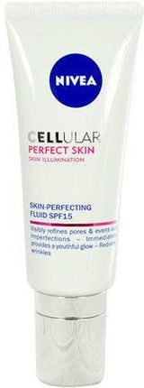 Nivea Cellular Perfect Skin Illuminating Fluid SPF15 Krem do twarzy 40ml 