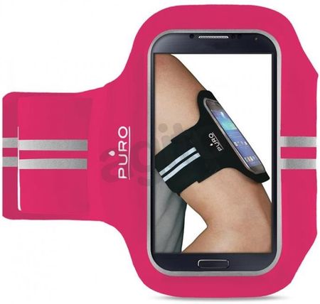 Puro Armband Do Smartfonów Max 5" Różowy (UNIBANDPNK)