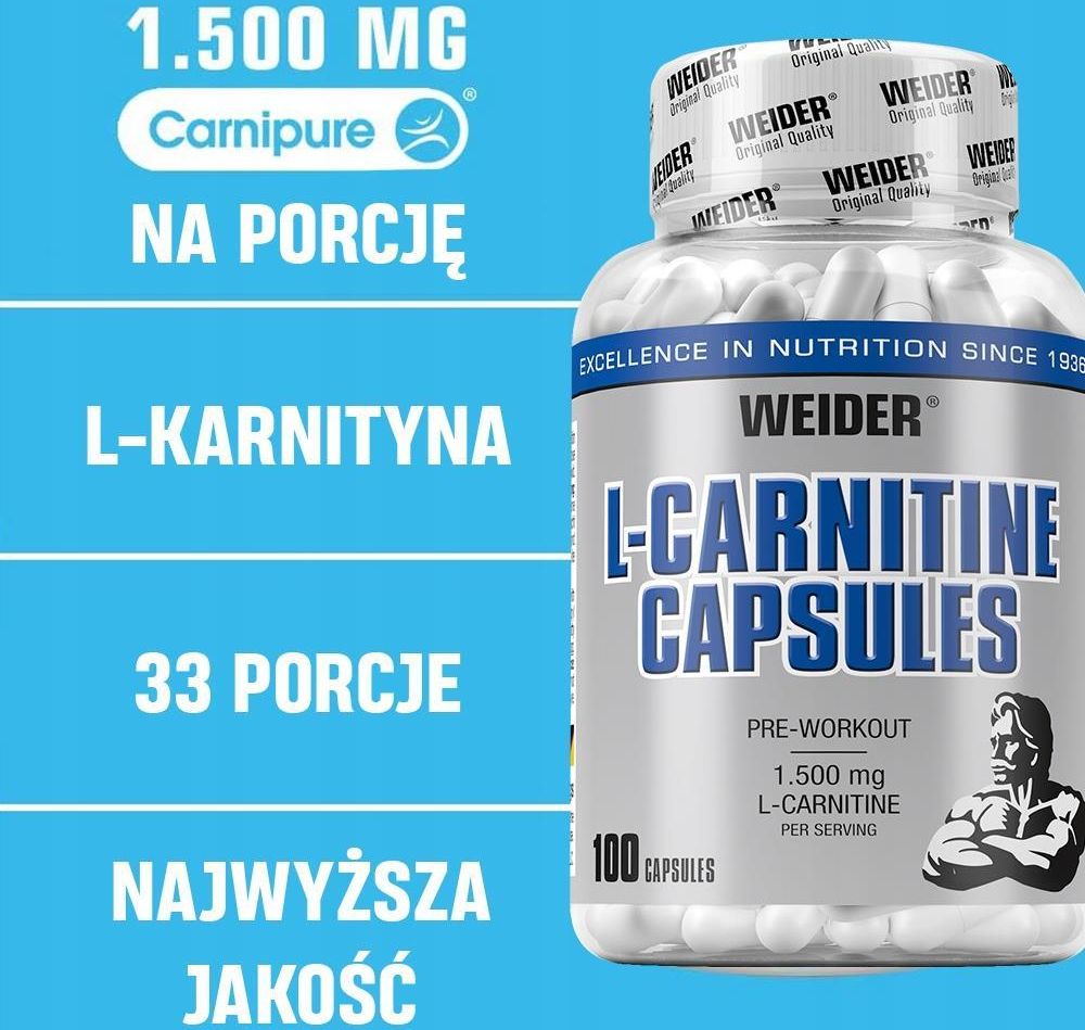 weider l-carnitine Kapsules 100Kaps Reduktor tłuszczu Upgrade Spotlight: Glutathione for anti dullness face serum Format:Pouch