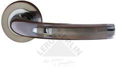 Zdjęcie Schaffner Klamka Drzwiowa Olivia Chrom / Nikiel Satyna Aluminium Olnicro - Ślesin