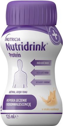 Nutridrink Protein preparat odżywczy smak waniliowy 125ml