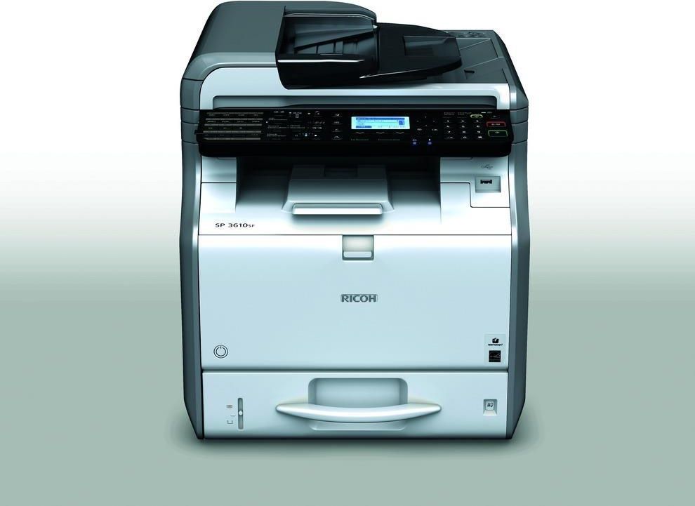 Ricoh sp 3600sf сканирование на компьютер