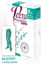 Veera FORTE Rajstopy przeciwżylakowe II stopień ucisku 23-32 mmHg, otwarte palce, karmel r.4 1para