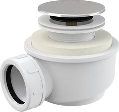 Zdjęcie Polimat Alcaplast Syfon brodzikowy 50mm klik-klak niski A476 - Wronki