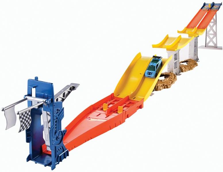 Hot Wheels Tory Wyścigowe Super Skok Bgj25 Ceny I Opinie Ceneopl 5341