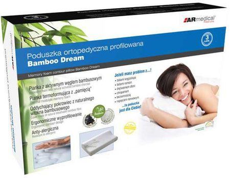 Armedical Profilowana Poduszka Ortopedyczna Bamboo Dream MFP-5030BF