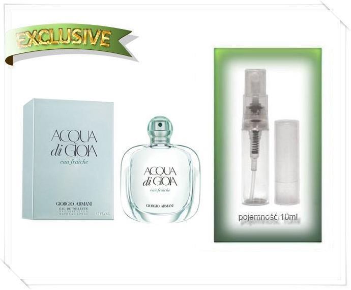 Giorgio Armani Acqua Di Gioia Eau Fraiche Woda Toaletowa 10ml Tester Ceneopl