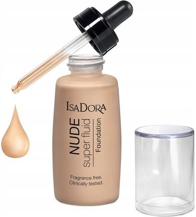 IsaDora Nude Sensation Fluid Foundation Podkład 30ml 10 Nude Porcelain