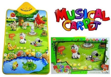 Pw Toys Muzyczna Mata Edukacyjna Ze Zwierzętami Farma Iw004