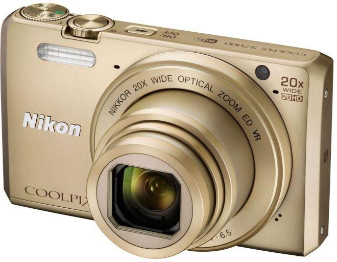 Aparat cyfrowy Nikon COOLPIX S7000 Złoty - Ceny i opinie na Ceneo.pl