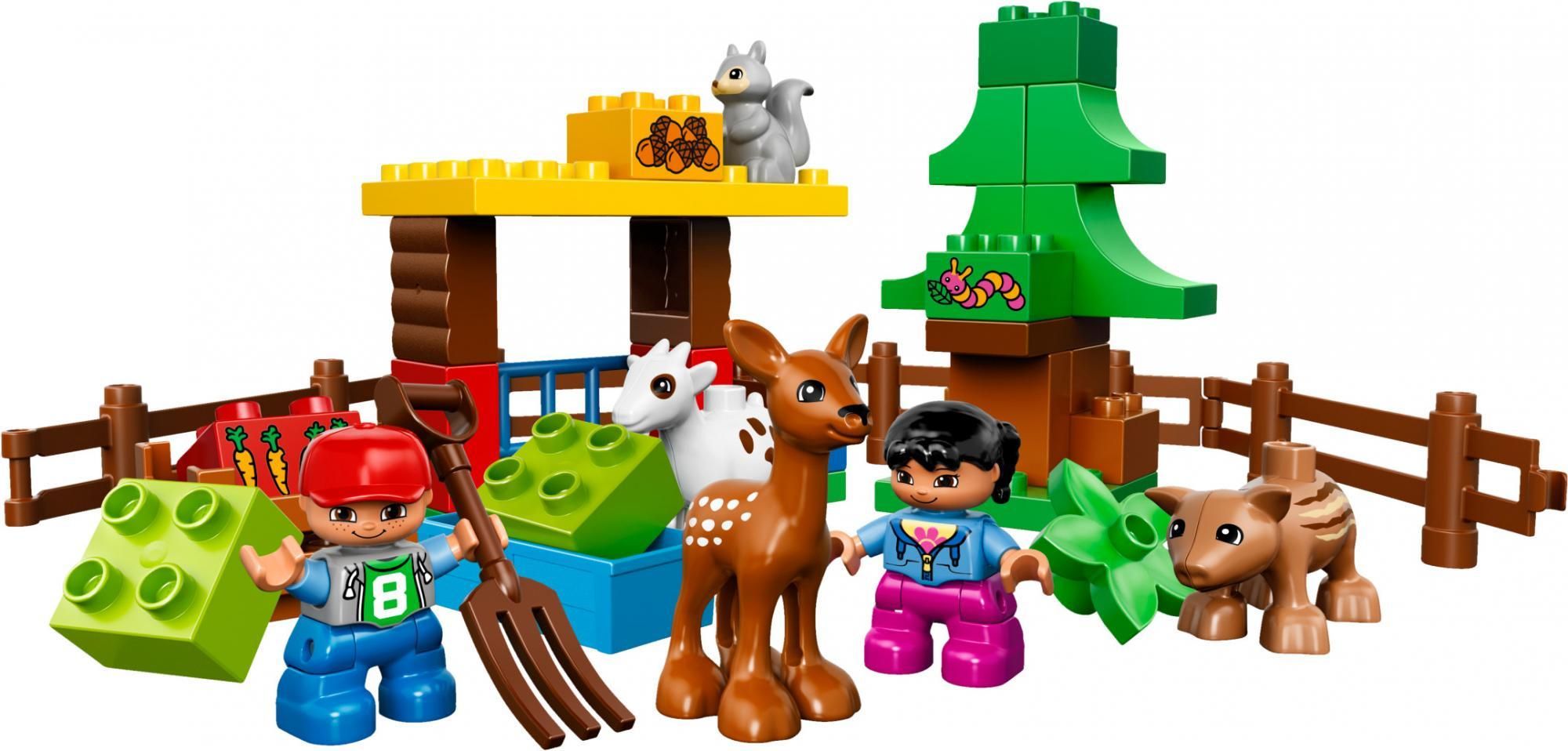Klocki Lego Duplo Leśne Zwierzęta 10582 Ceny I Opinie Ceneopl